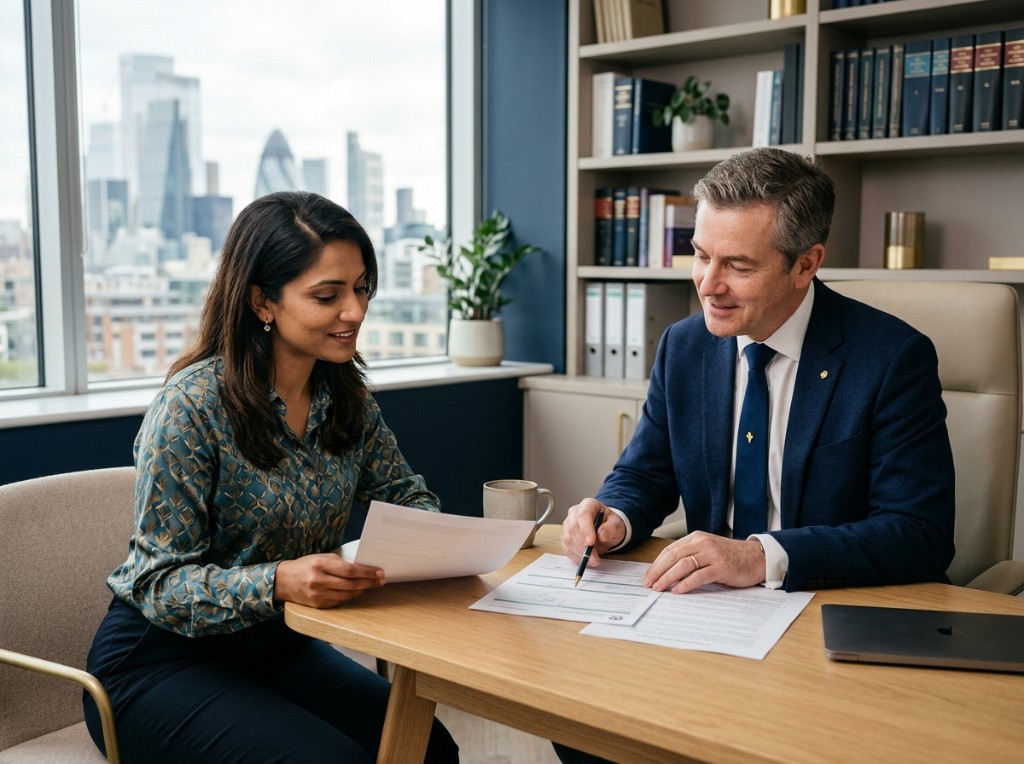Appleman Legal solicitors reviewing a client matter together